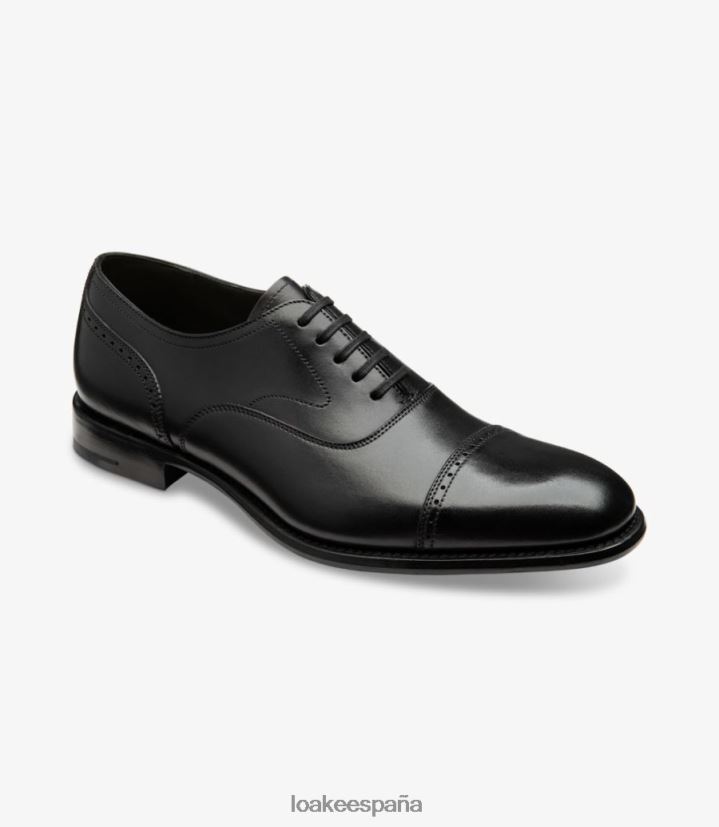 semi brogues Loake abrazos negro 8LF0BH175