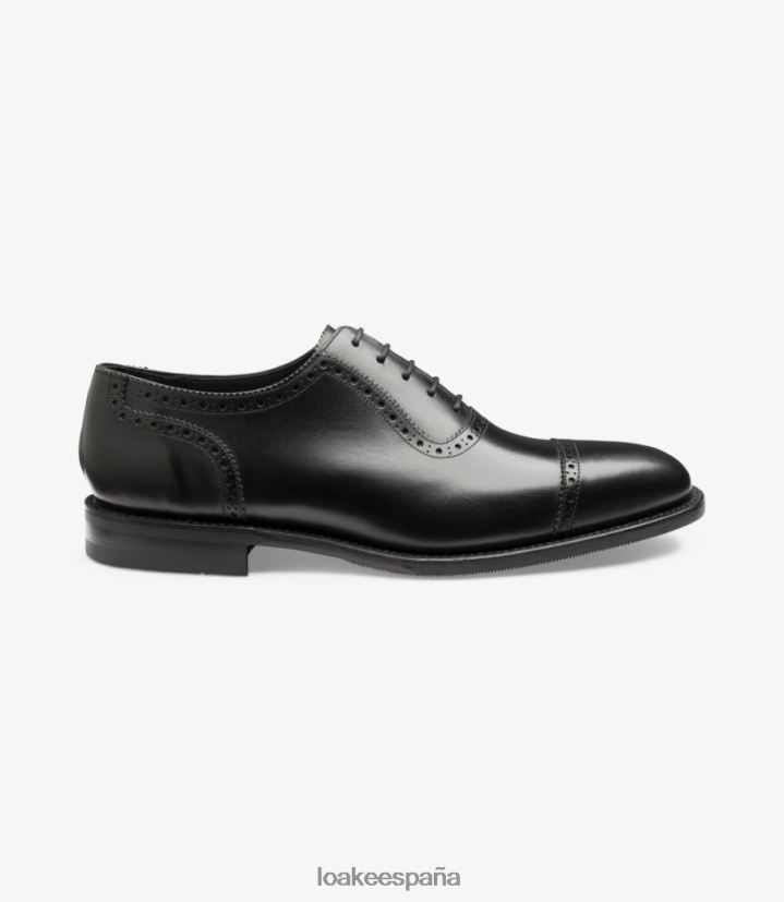 semi brogues Loake flota negro 8LF0BH172