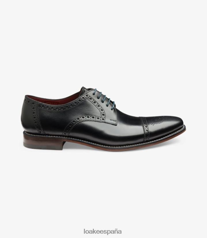 semi brogues Loake foley negro 8LF0BH178