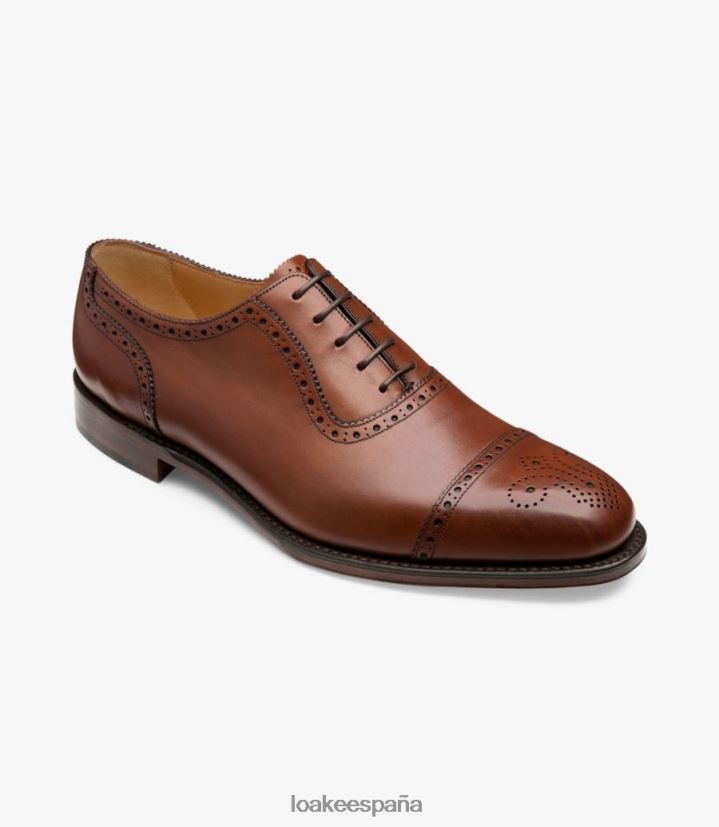 semi brogues Loake hebra caoba 8LF0BH168