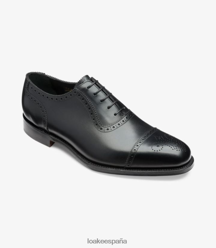 semi brogues Loake hebra negro 8LF0BH170