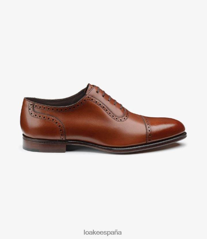 semi brogues Loake trinidad caoba profunda 8LF0BH167