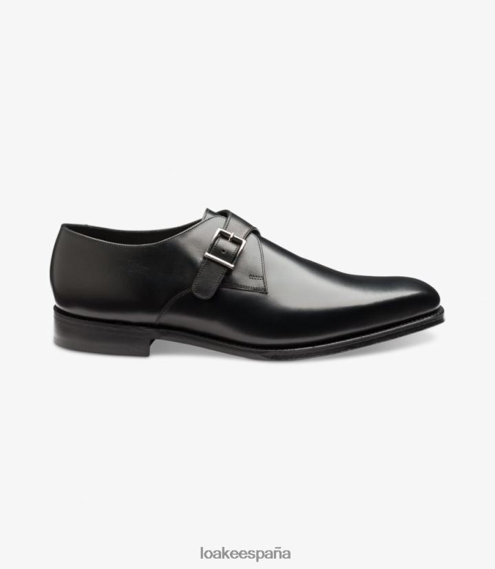 zapatos de monje Loake Medway negro 8LF0BH198