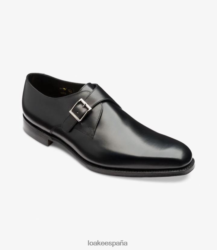 zapatos de monje Loake Medway negro 8LF0BH198